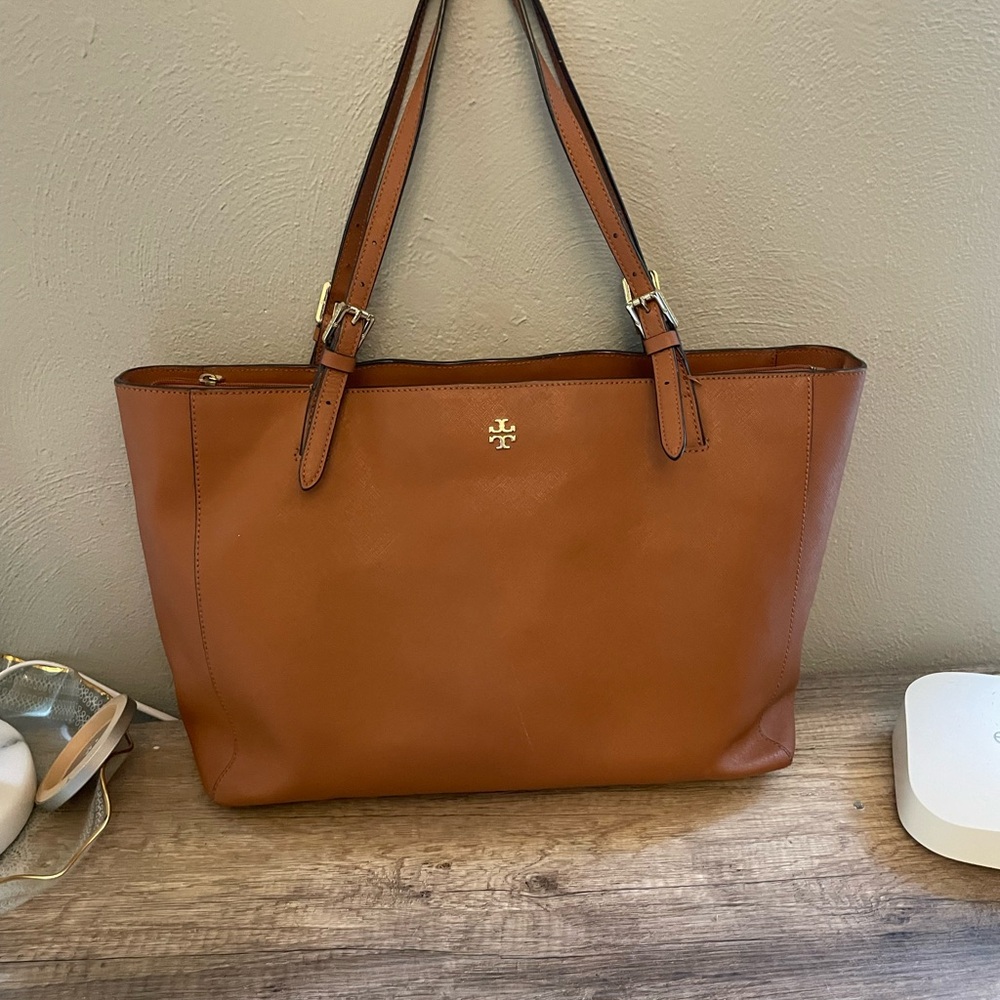 Tory Burch Tan Leather Tote